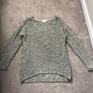 Sweater with elbow pads